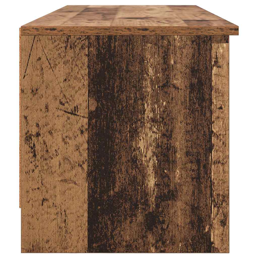 vidaXL TV Cabinet Old Wood 102 x 35 x 36.5 cm Engineered Wood