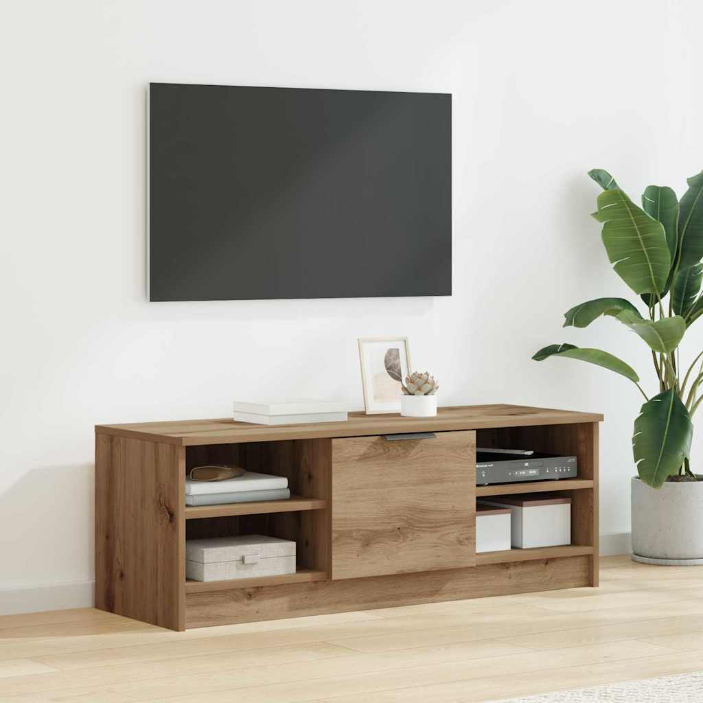 vidaXL TV Cabinet 102 x 35 x 36.5 cm Artisan Oak Engineered Wood