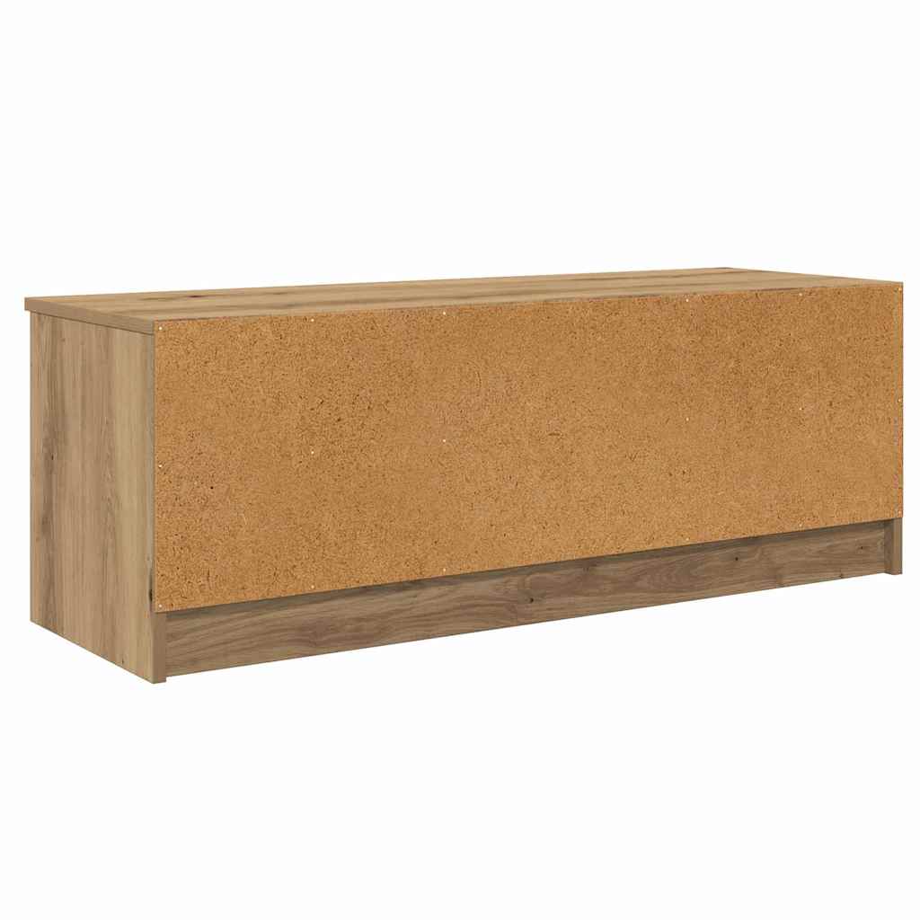 vidaXL TV Cabinet 102 x 35 x 36.5 cm Artisan Oak Engineered Wood