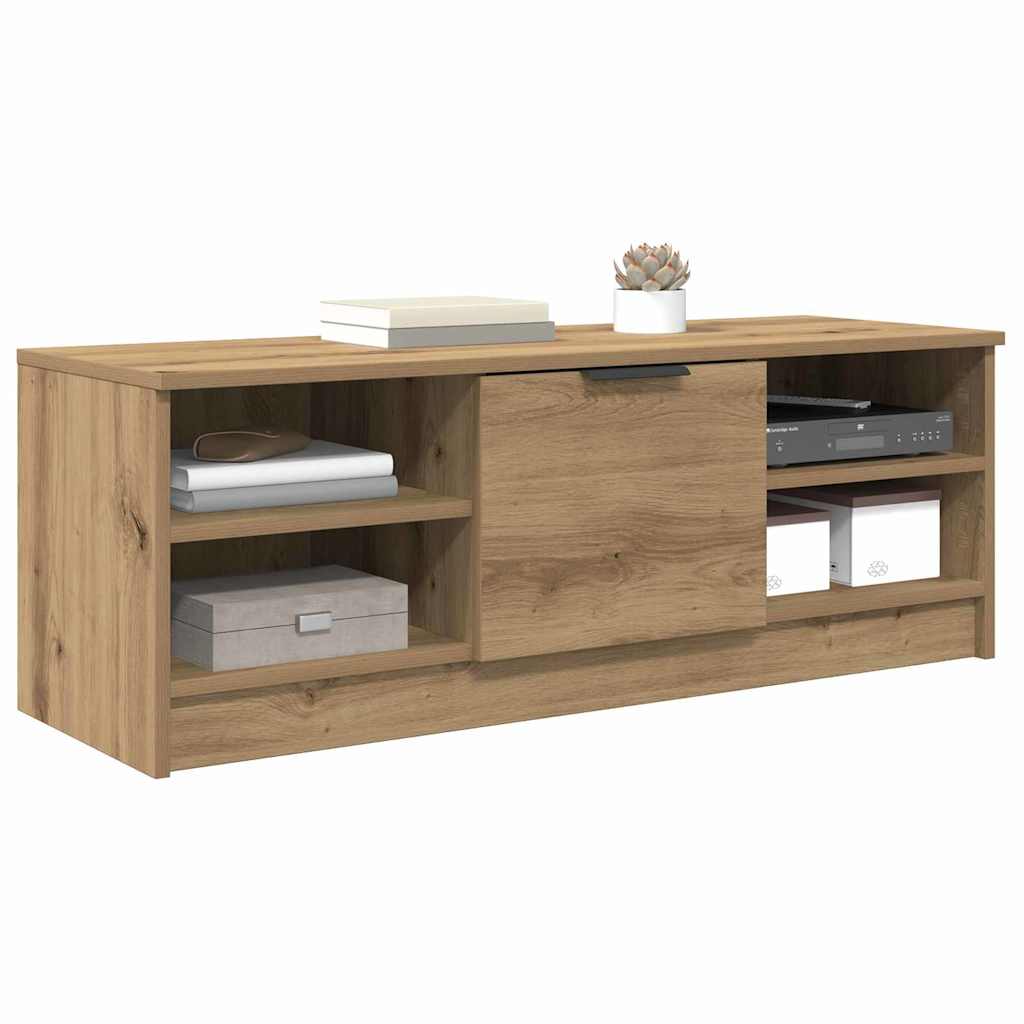 vidaXL TV Cabinet 102 x 35 x 36.5 cm Artisan Oak Engineered Wood
