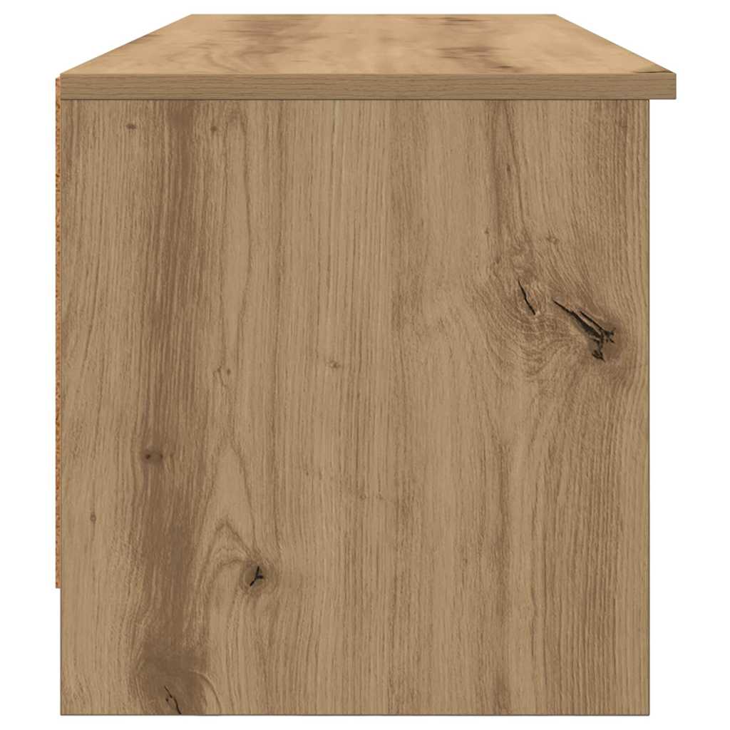 vidaXL TV Cabinet 102 x 35 x 36.5 cm Artisan Oak Engineered Wood