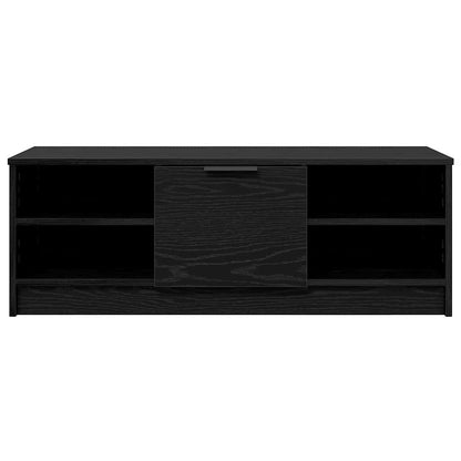vidaXL TV Cabinet Black Oak 102 x 35 x 36.5 cm Engineered Wood