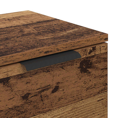 vidaXL Sideboard with Drawer Old Wood 60 x 30 x 70 cm Engineered Wood