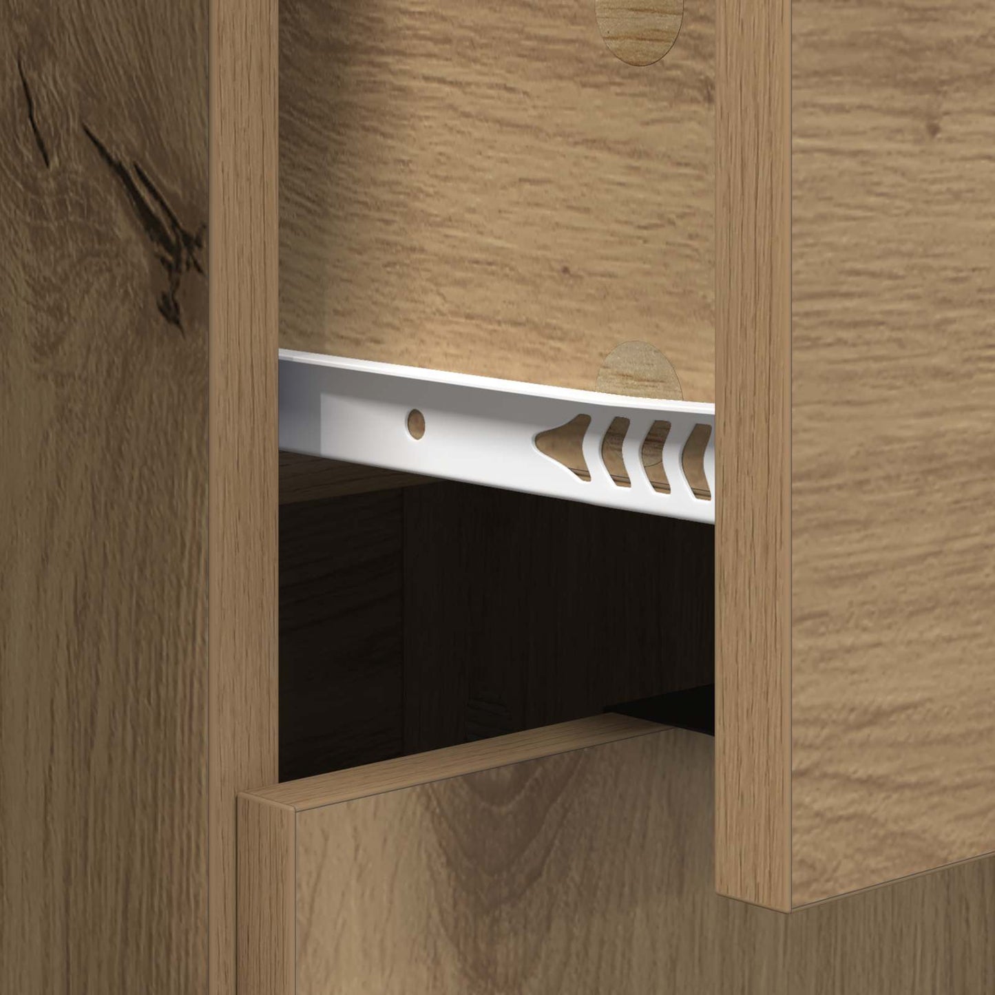 vidaXL Sideboard Artisan Oak 60 x 30 x 70 cm Engineered Wood