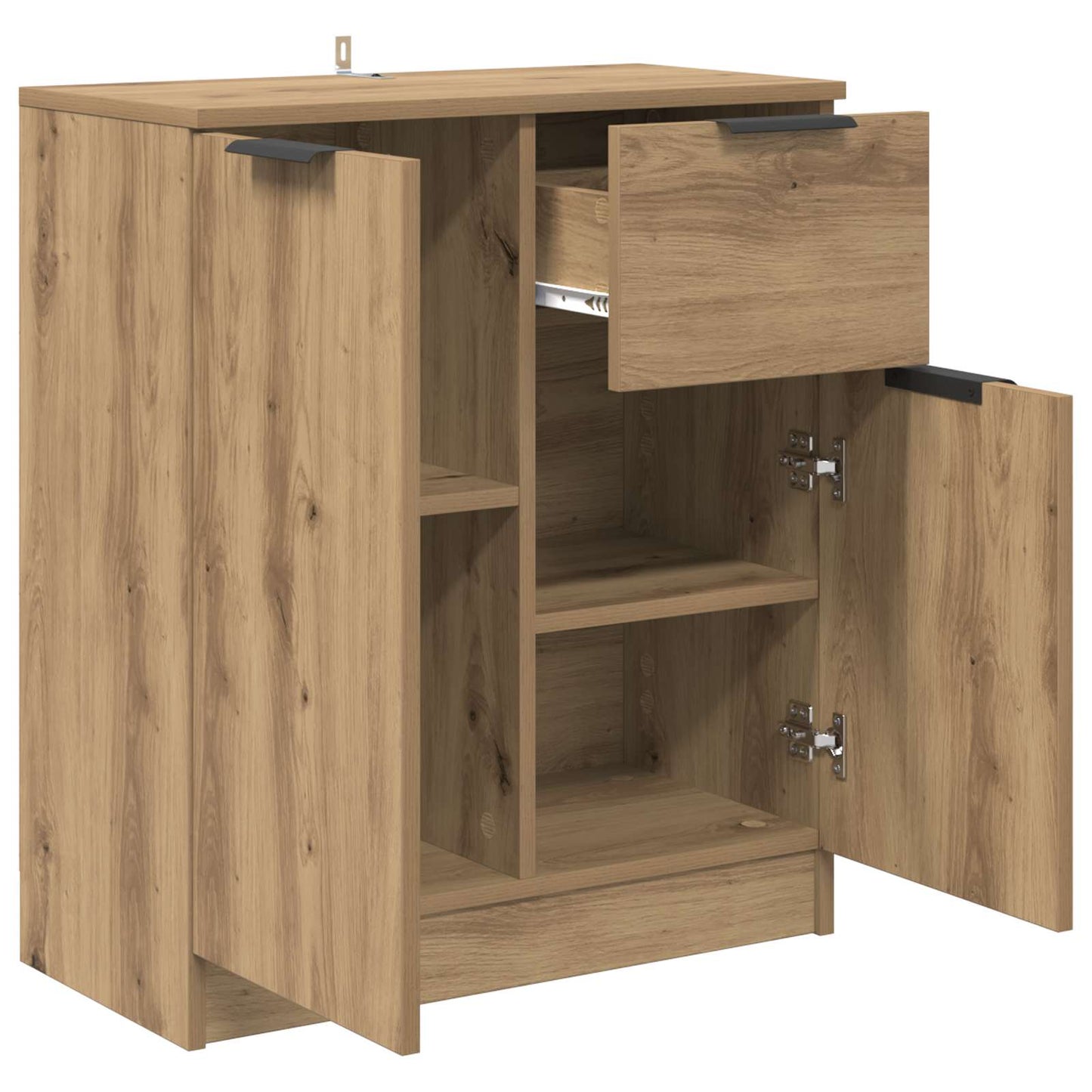 vidaXL Sideboard Artisan Oak 60 x 30 x 70 cm Engineered Wood