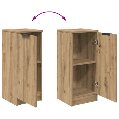 vidaXL Sideboard Artisan Oak 30 x 30 x 70 cm Engineered Wood