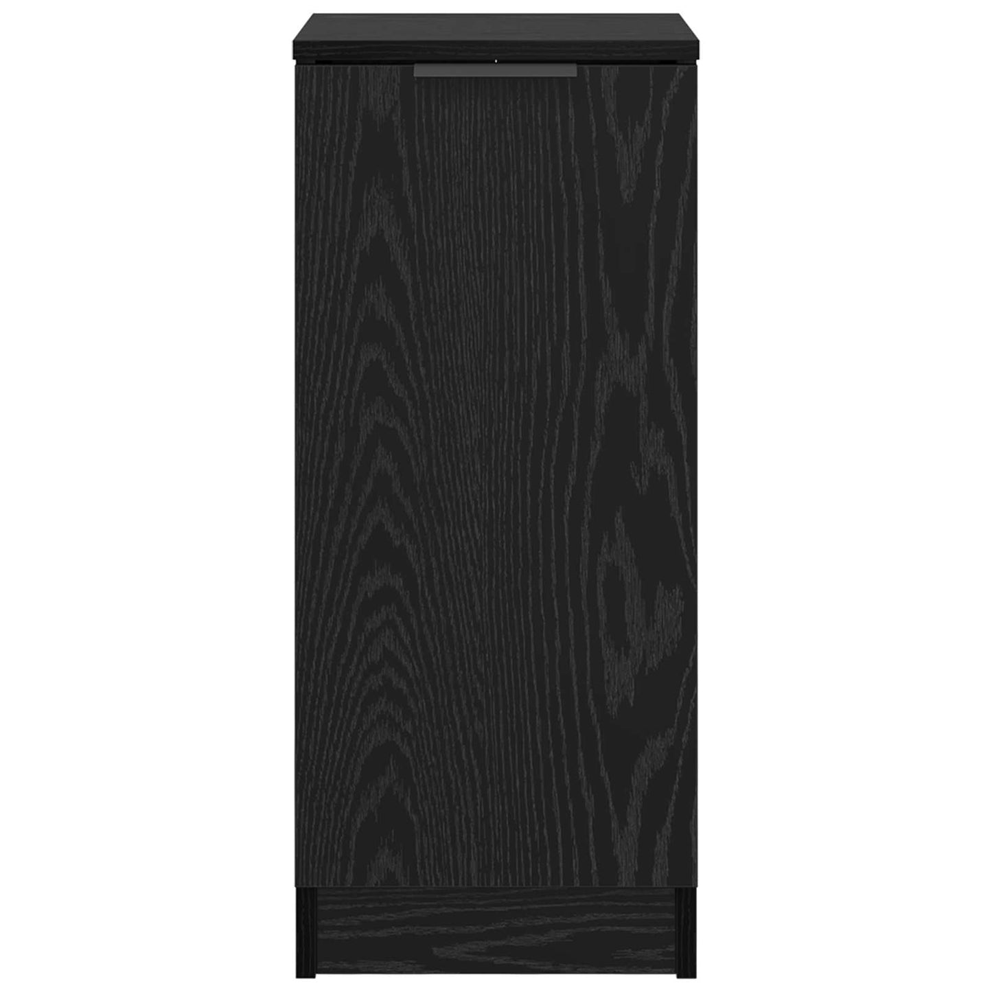 vidaXL Sideboard Black Oak 30 x 30 x 70 cm Engineered Wood