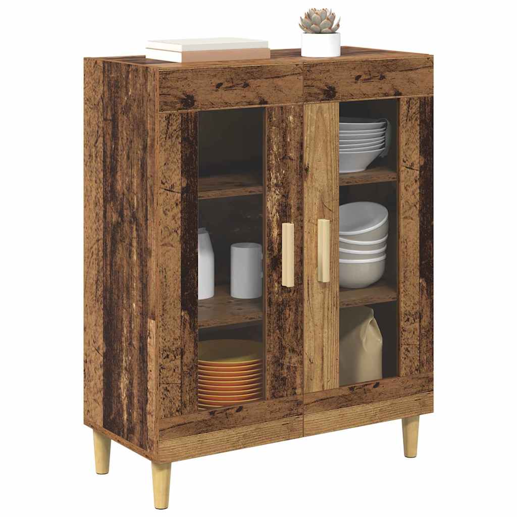 vidaXL Sideboard Old Wood 69.5 x 34 x 90 cm Engineered Wood