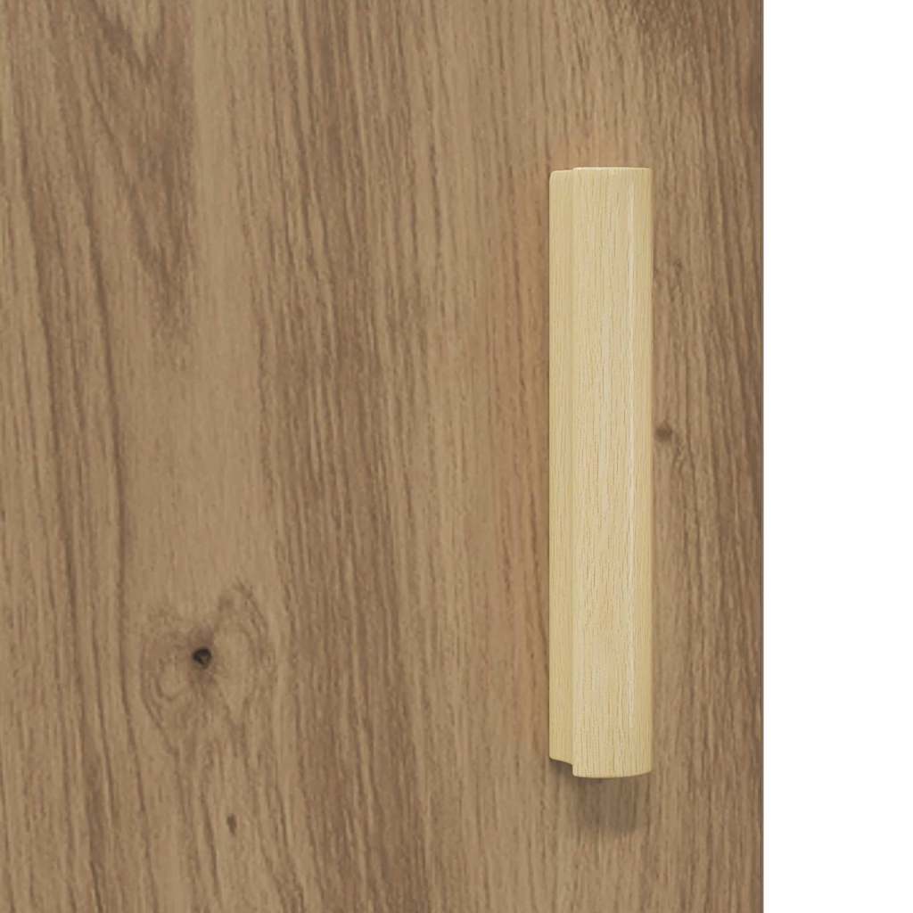 vidaXL Sideboard Artisan Oak 69.5 x 34 x 90 cm Engineered Wood
