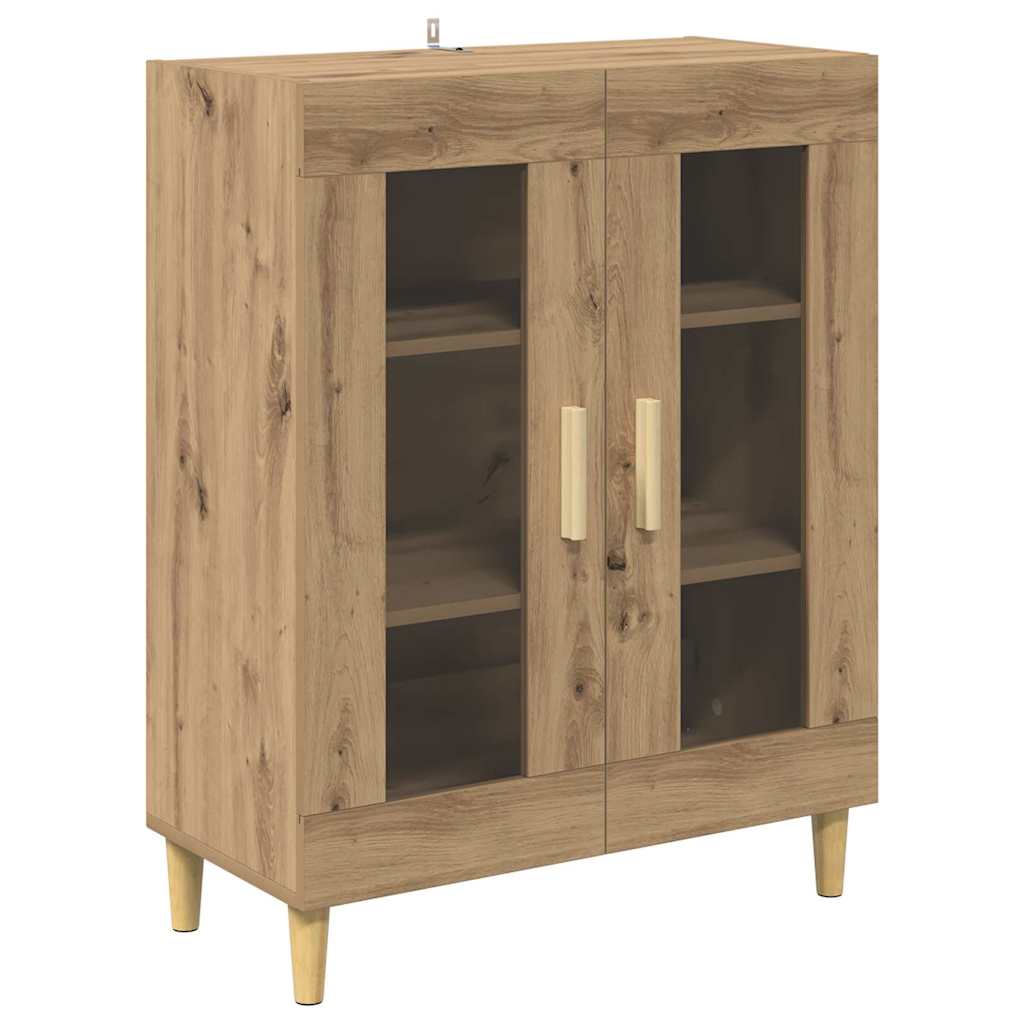 vidaXL Sideboard Artisan Oak 69.5 x 34 x 90 cm Engineered Wood