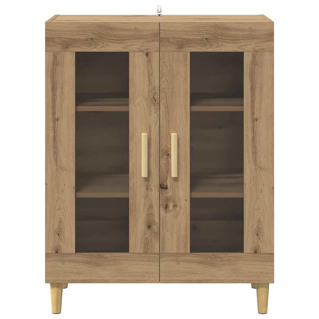 vidaXL Sideboard Artisan Oak 69.5 x 34 x 90 cm Engineered Wood