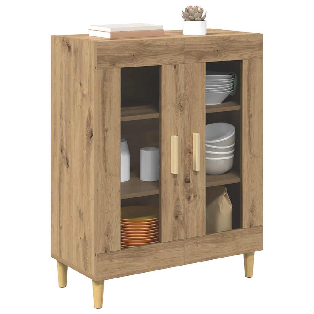 vidaXL Sideboard Artisan Oak 69.5 x 34 x 90 cm Engineered Wood