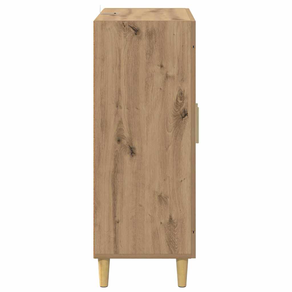 vidaXL Sideboard Artisan Oak 69.5 x 34 x 90 cm Engineered Wood