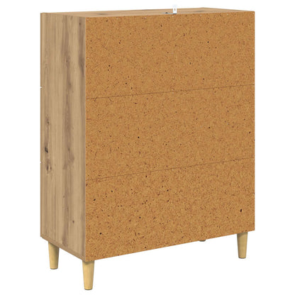 vidaXL Sideboard Artisan Oak 69.5 x 34 x 90 cm Engineered Wood