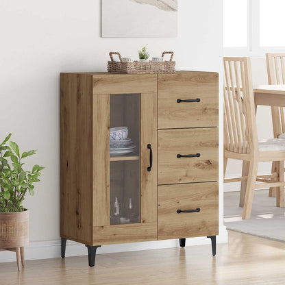 vidaXL Sideboard Artisan Oak 69.5 x 34 x 90 cm