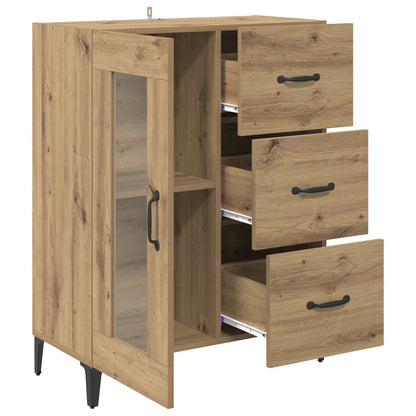 vidaXL Sideboard Artisan Oak 69.5 x 34 x 90 cm