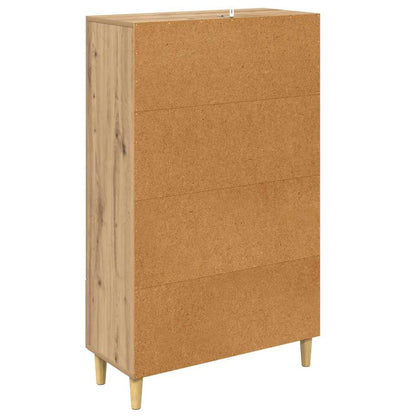 vidaXL Highboard Artisan Oak 70 x 31 x 115 cm Engineered Wood