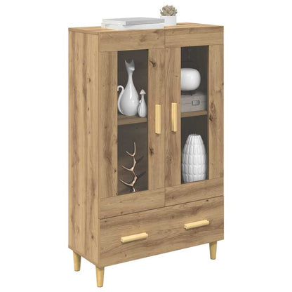 vidaXL Highboard Artisan Oak 70 x 31 x 115 cm Engineered Wood