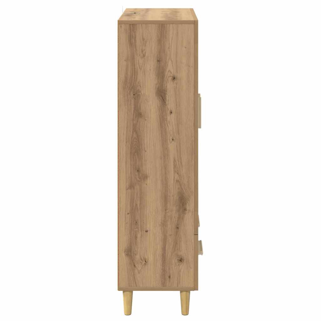 vidaXL Highboard Artisan Oak 70 x 31 x 115 cm Engineered Wood