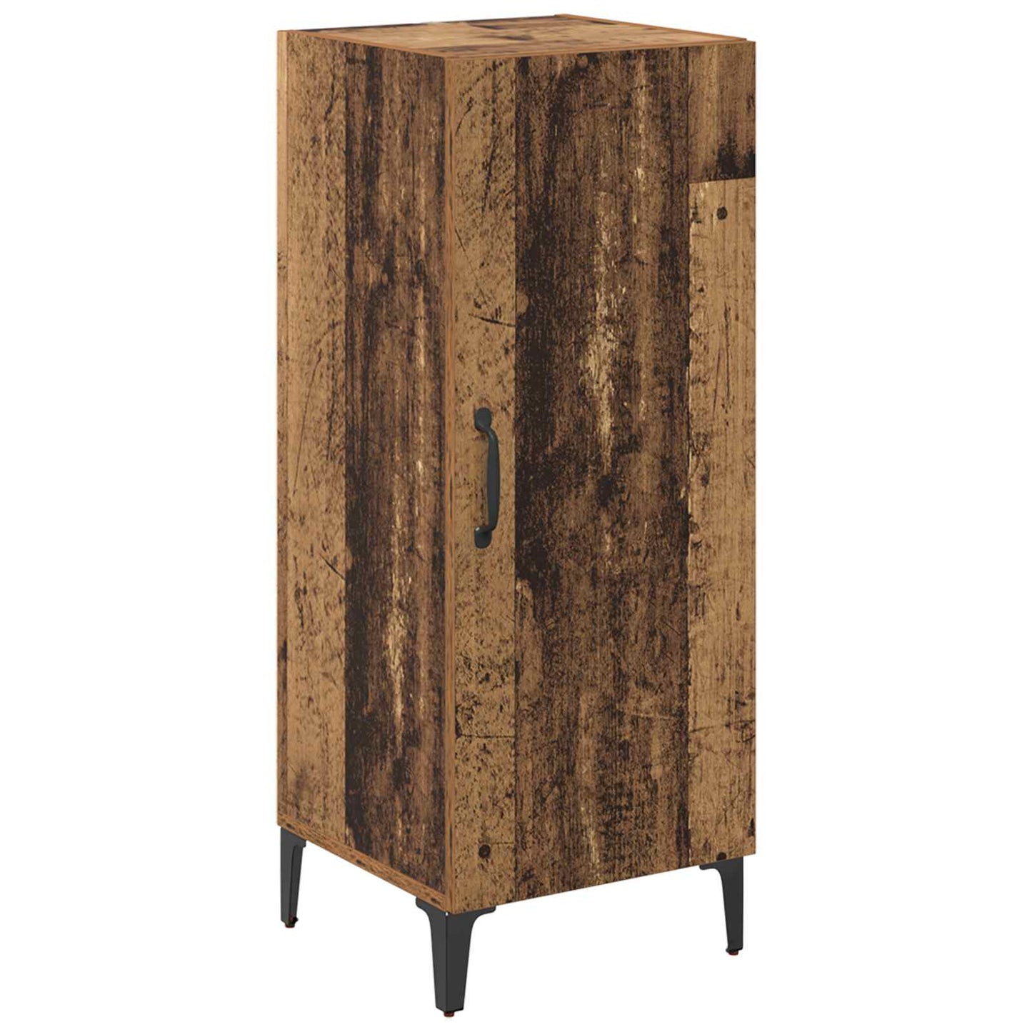 vidaXL Sideboard Old Wood 34.5 x 34 x 90 cm Engineered Wood