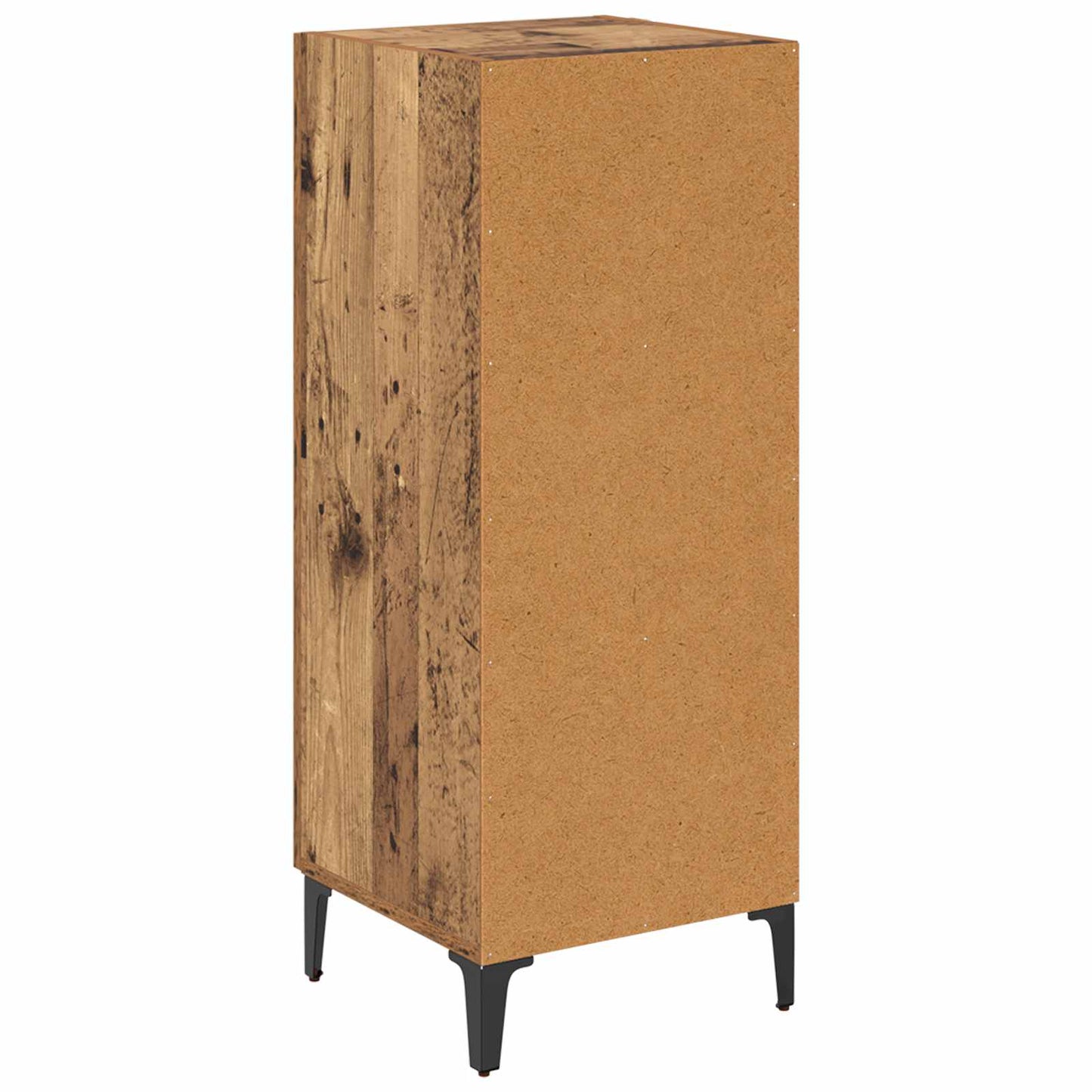 vidaXL Sideboard Old Wood 34.5 x 34 x 90 cm Engineered Wood