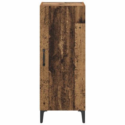 vidaXL Sideboard Old Wood 34.5 x 34 x 90 cm Engineered Wood