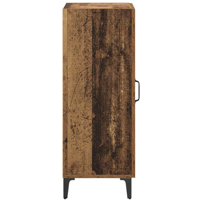 vidaXL Sideboard Old Wood 34.5 x 34 x 90 cm Engineered Wood