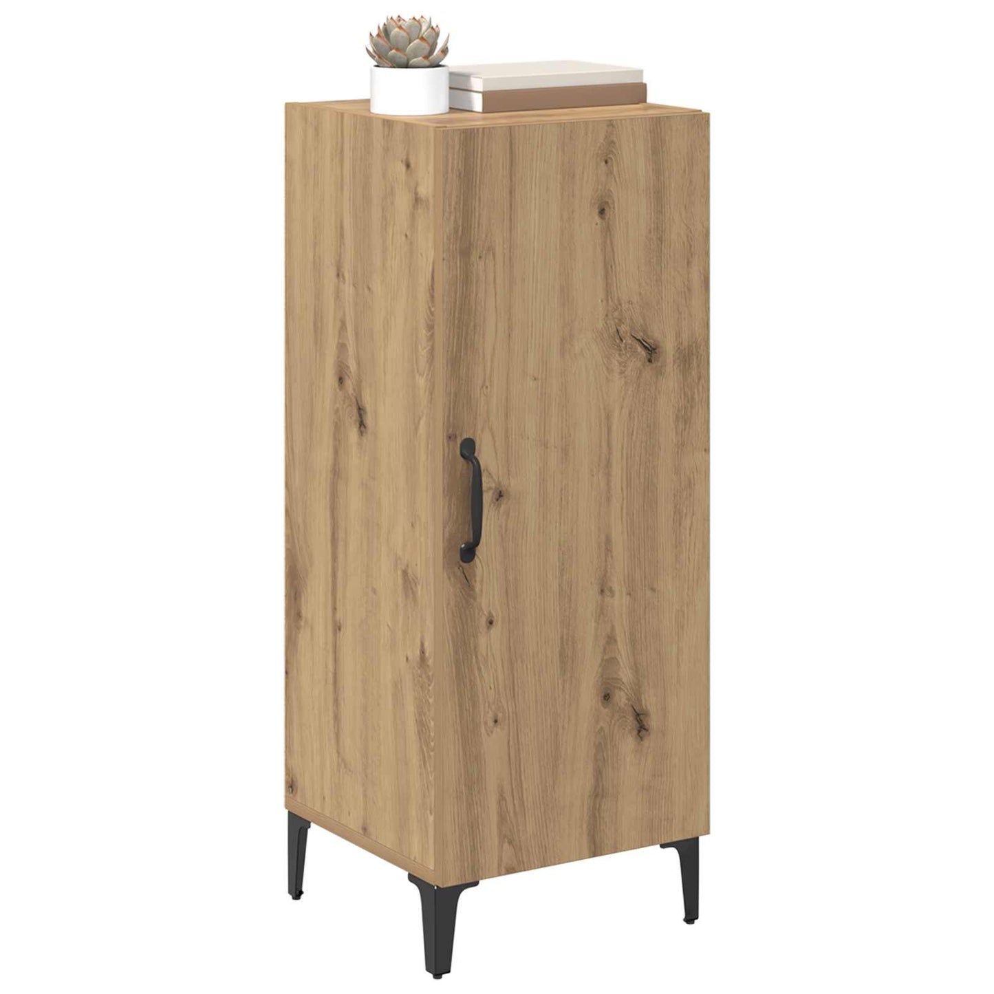 vidaXL Sideboard Artisan Oak 34.5 x 34 x 90 cm Engineered Wood