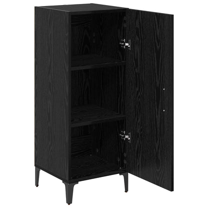 vidaXL Sideboard Black Oak 34.5 x 34 x 90 cm Engineered Wood