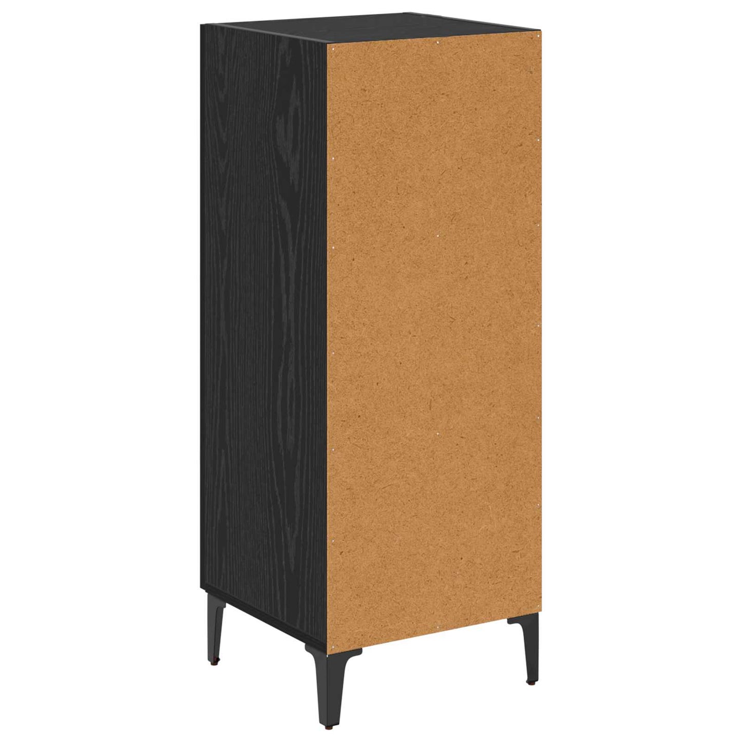 vidaXL Sideboard Black Oak 34.5 x 34 x 90 cm Engineered Wood