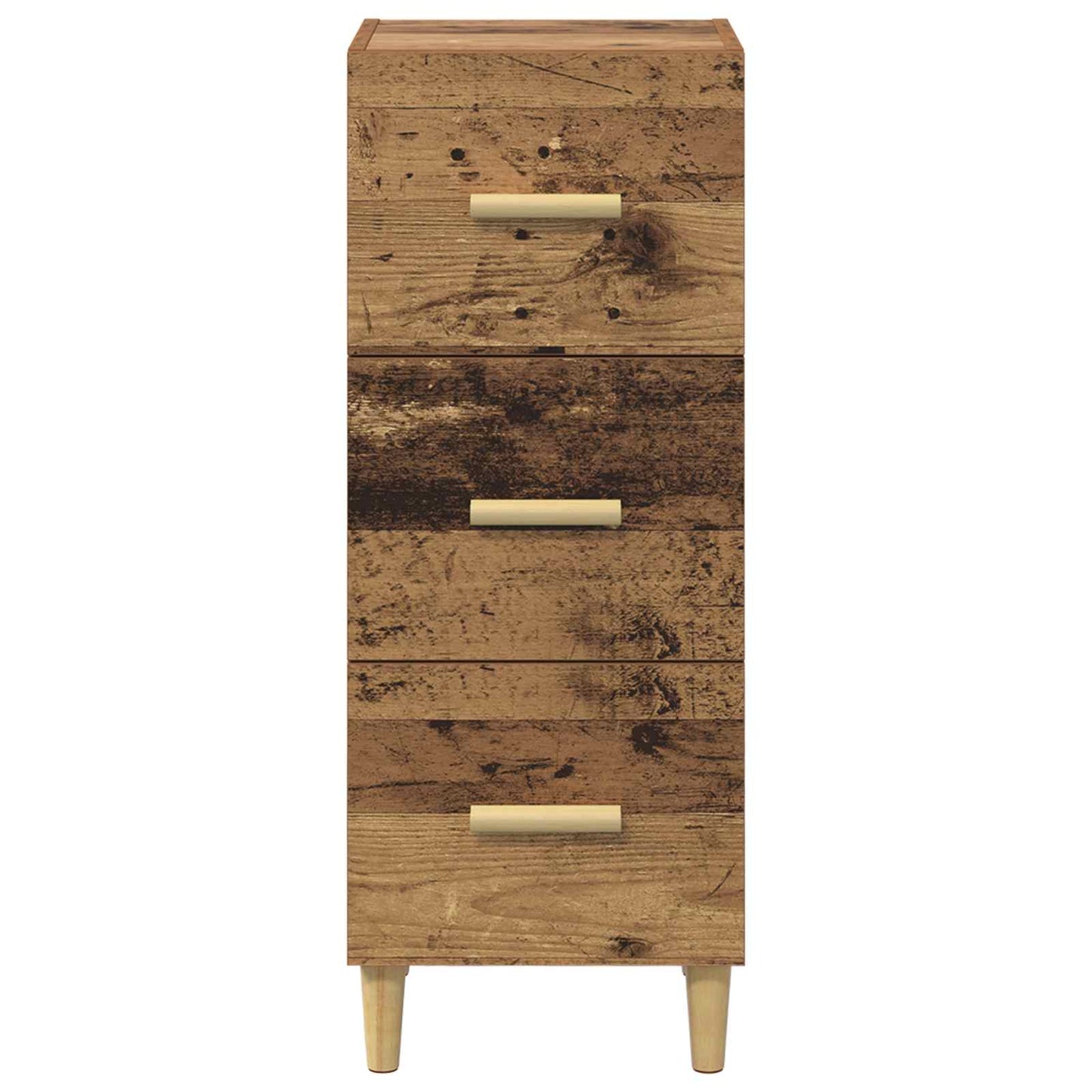 vidaXL Sideboard Old wood 34.5 x 34 x 90 cm Engineered wood