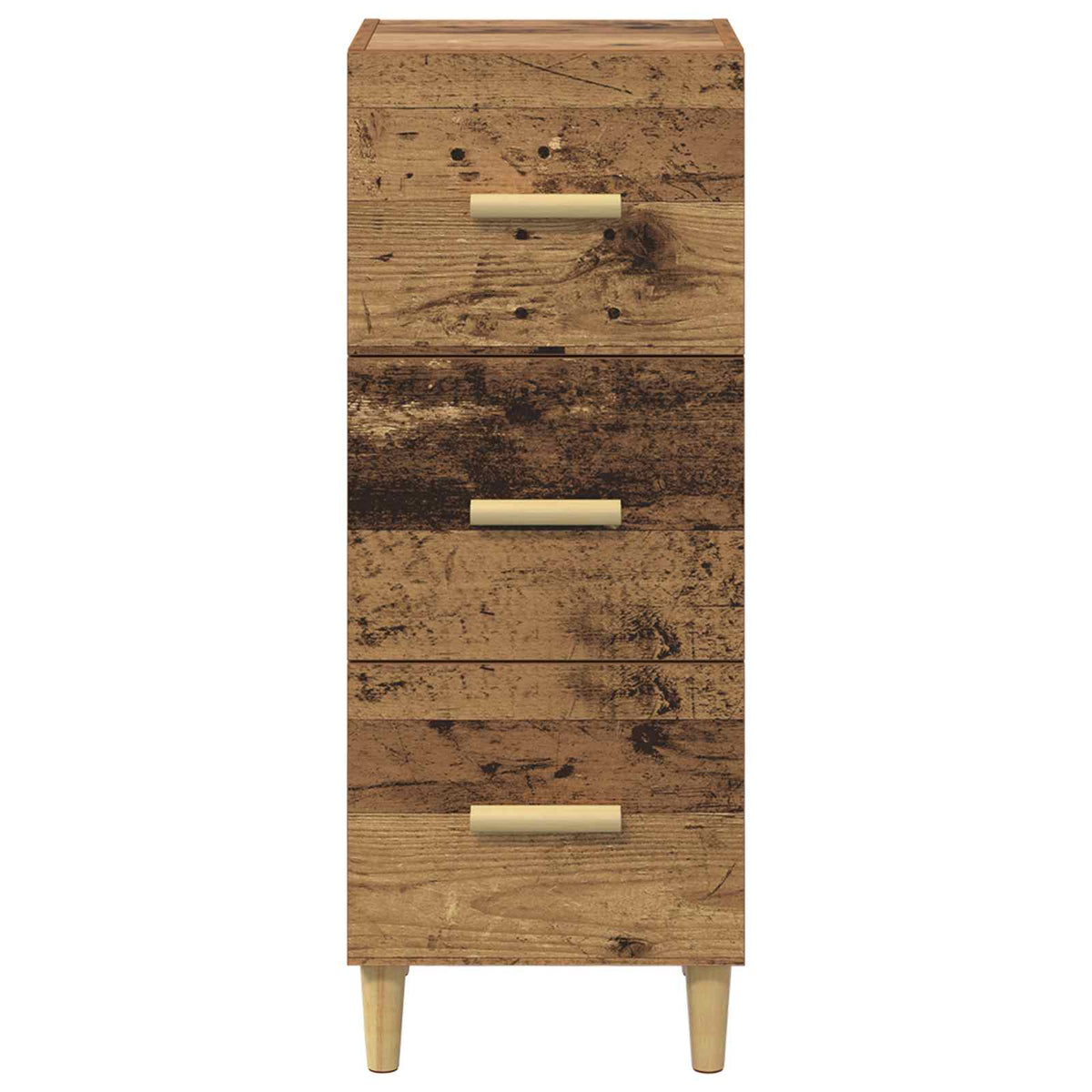 vidaXL Sideboard Old wood 34.5 x 34 x 90 cm Engineered Wood