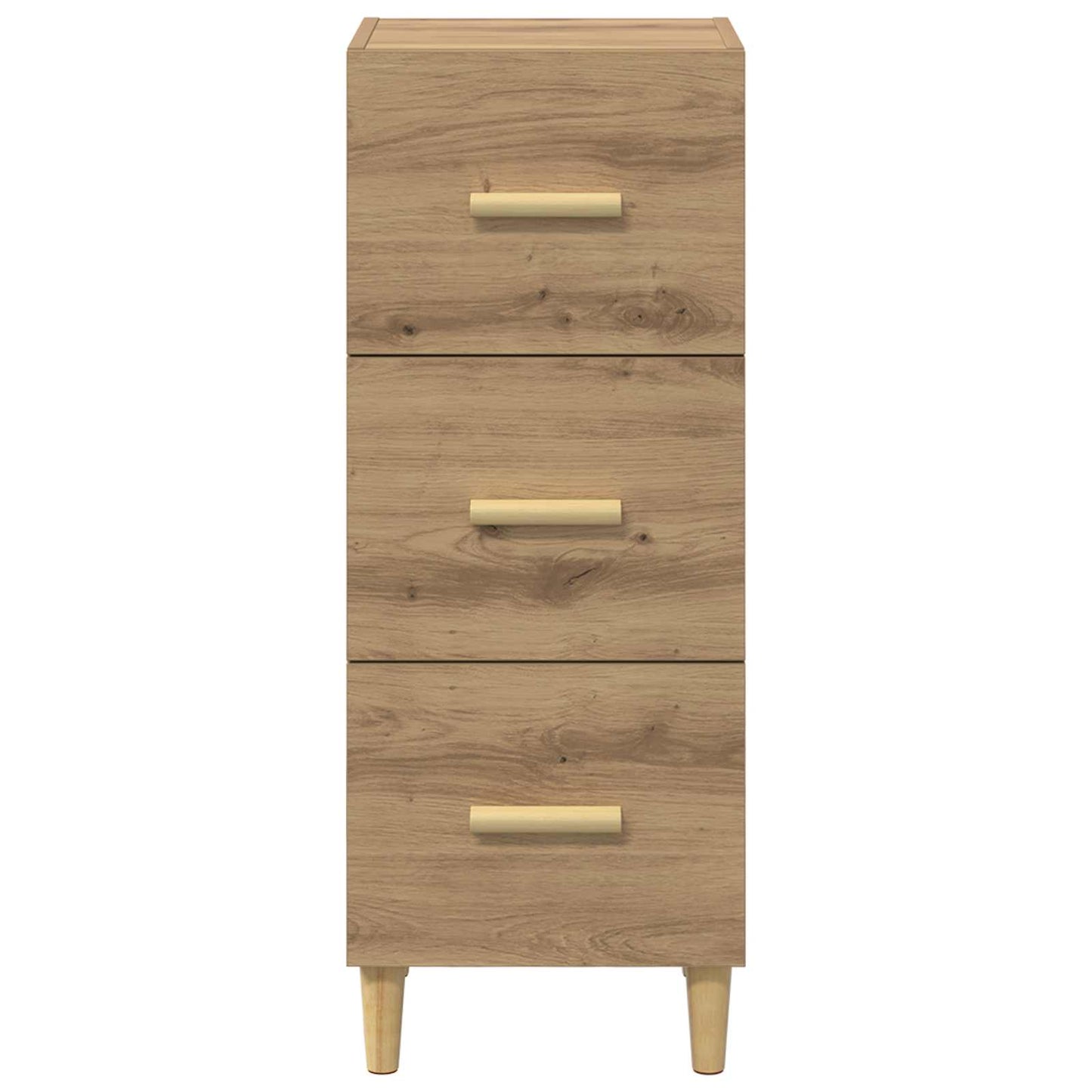 vidaXL Sideboard Artisan oak 34.5 x 34 x 90 cm Engineered Wood