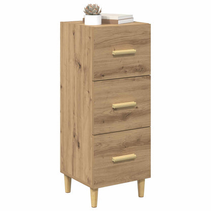 vidaXL Sideboard Artisan oak 34.5 x 34 x 90 cm Engineered Wood