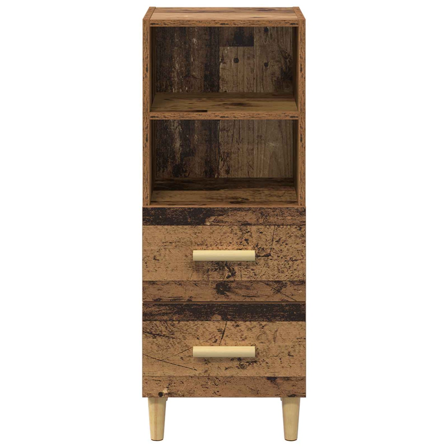 vidaXL Sideboard Old wood 34 x 34.5 x 90 cm Engineered Wood