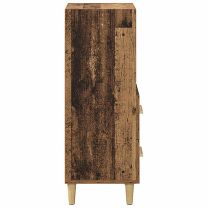 vidaXL Sideboard Old wood 34 x 34.5 x 90 cm Engineered Wood