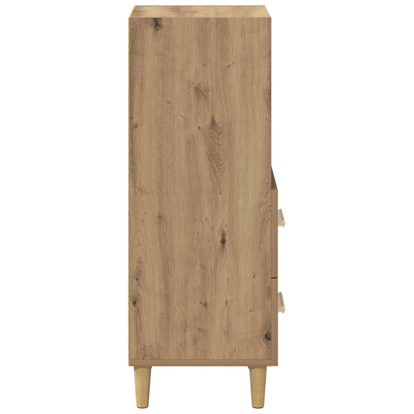vidaXL Sideboard Artisan oak 34 x 34.5 x 90 cm Engineered Wood