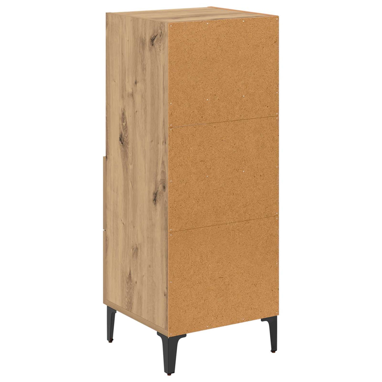 vidaXL Sideboard Artisan oak 34 x 34.5 x 90 cm Engineered wood