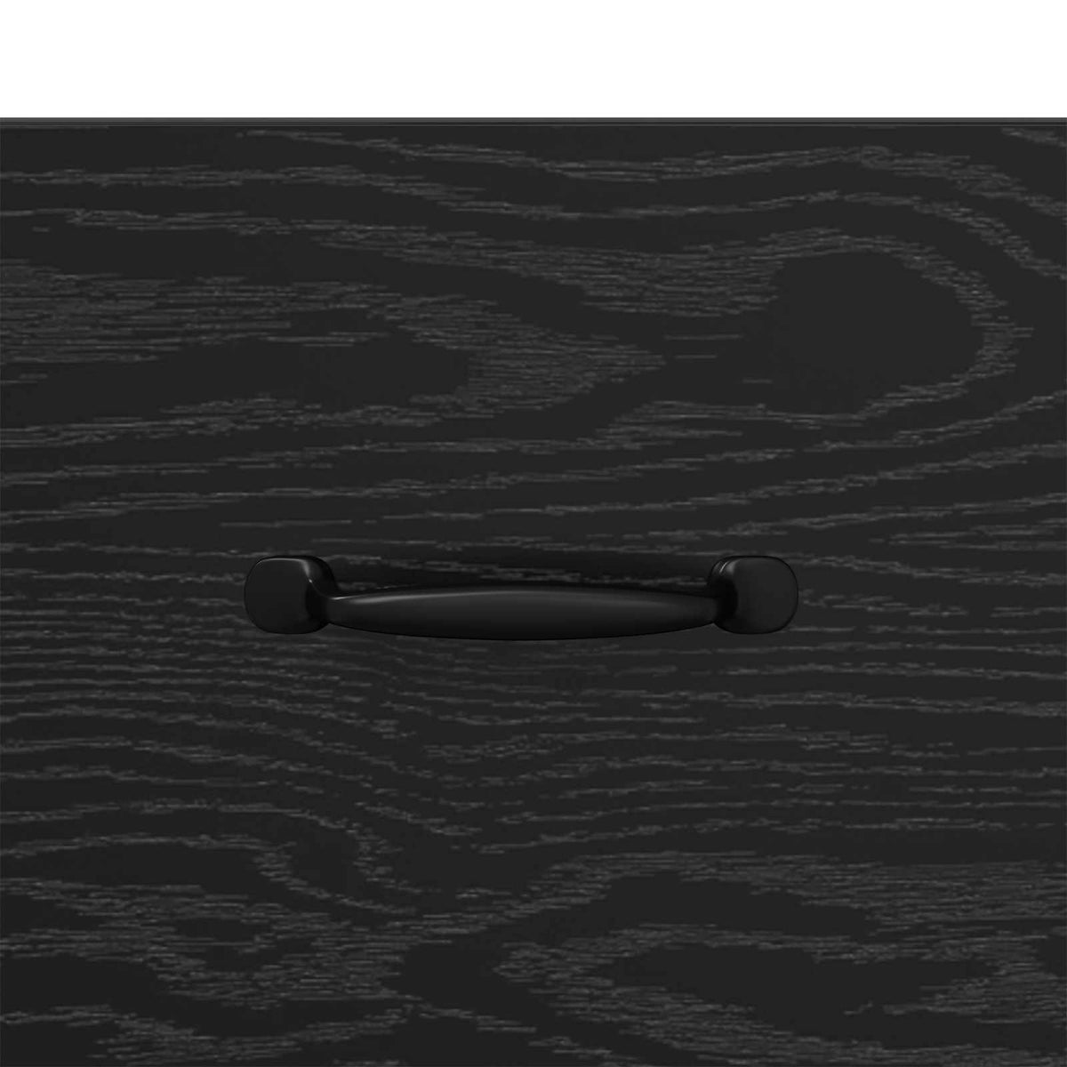 vidaXL Sideboard Black oak 34 x 34.5 x 90 cm Engineered Wood