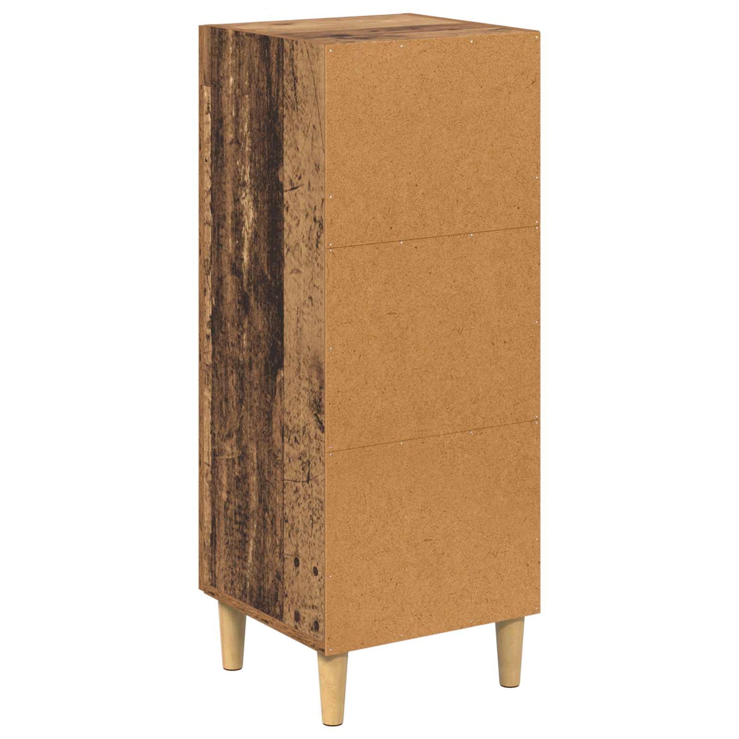vidaXL Sideboard Old Wood 34.5 x 32.5 x 90 cm Engineered Wood