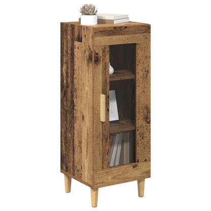 vidaXL Sideboard Old Wood 34.5 x 32.5 x 90 cm Engineered Wood