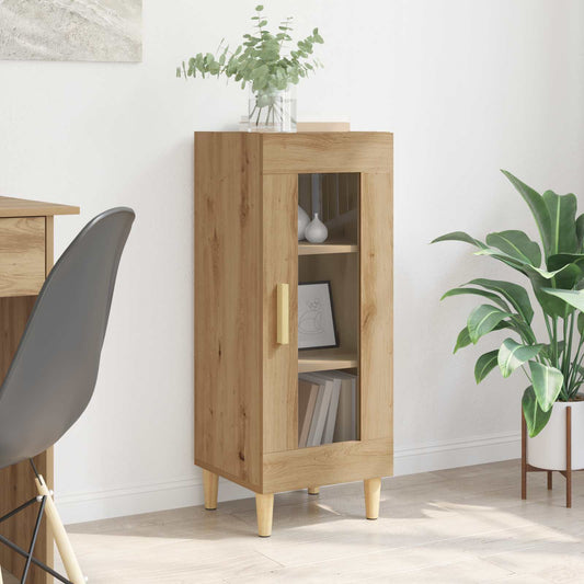 vidaXL Sideboard Artisan Oak 34.5 x 32.5 x 90 cm Engineered Wood