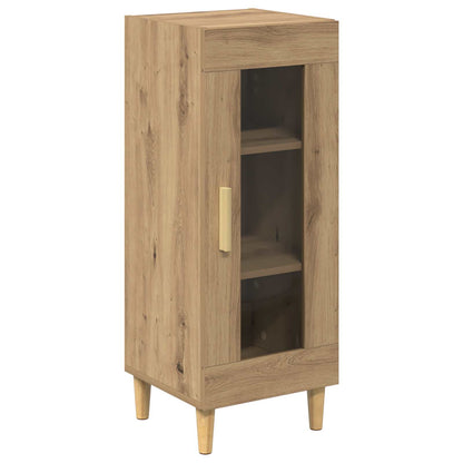 vidaXL Sideboard Artisan Oak 34.5 x 32.5 x 90 cm Engineered Wood