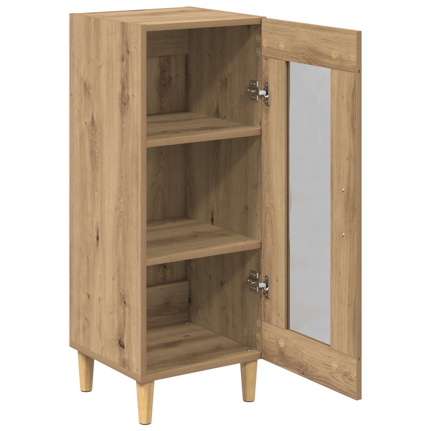 vidaXL Sideboard Artisan Oak 34.5 x 32.5 x 90 cm Engineered Wood