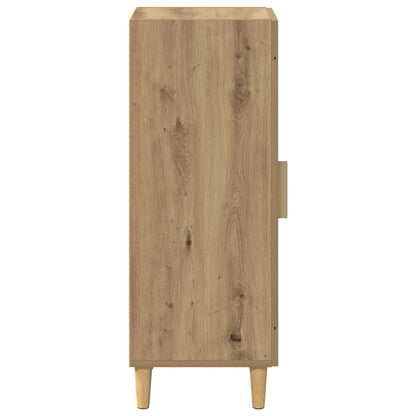 vidaXL Sideboard Artisan Oak 34.5 x 32.5 x 90 cm Engineered Wood