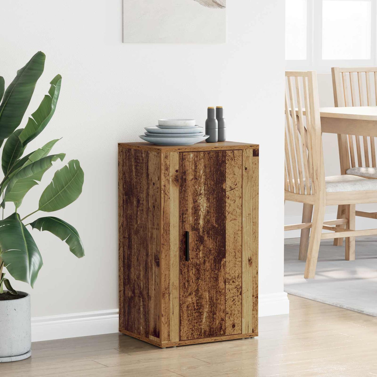 vidaXL Sideboard Old Wood 40 x 33 x 70 cm Engineered Wood