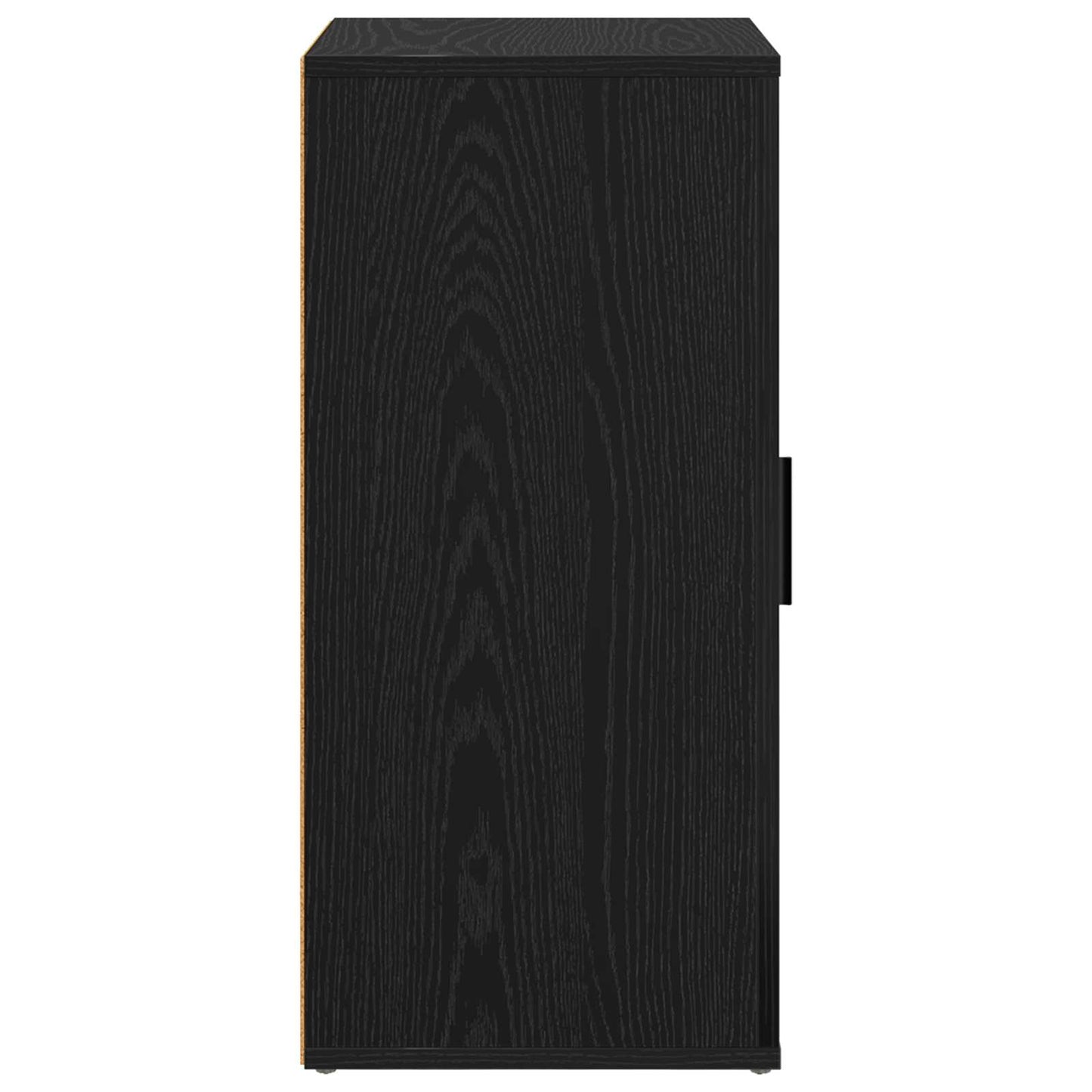 vidaXL Sideboard Black Oak 40 x 33 x 70 cm Engineered Wood