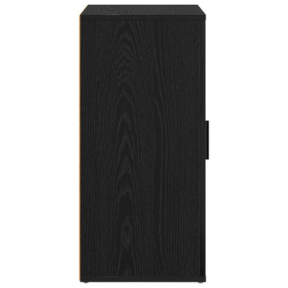 vidaXL Sideboard Black Oak 40 x 33 x 70 cm Engineered Wood