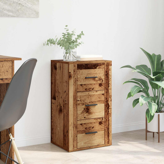 vidaXL Sideboard Old Wood 40 x 33 x 70 cm Engineered Wood