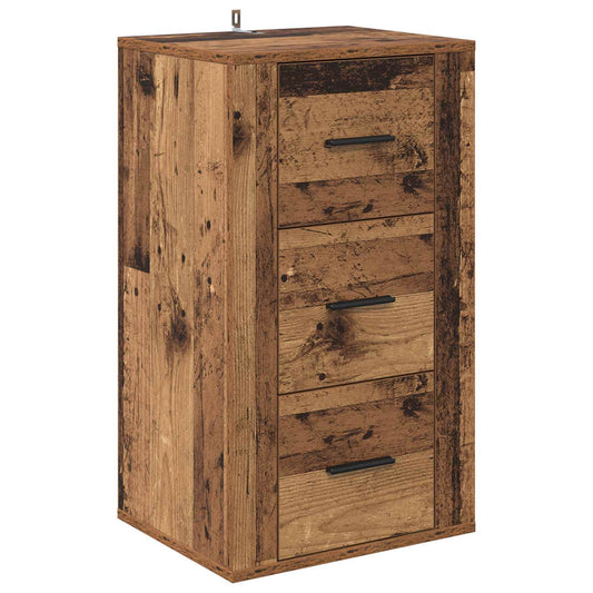 vidaXL Sideboard Old Wood 40 x 33 x 70 cm Engineered Wood